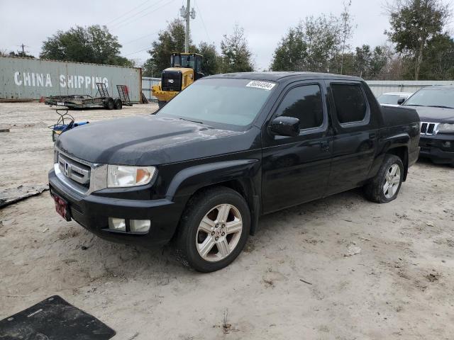 HONDA RIDGELINE 2011 black  gas 5FPYK1F51BB005399 photo #1