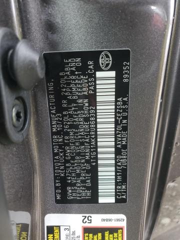 2024 TOYOTA CAMRY SE N - 4T1G11AK4RU868392