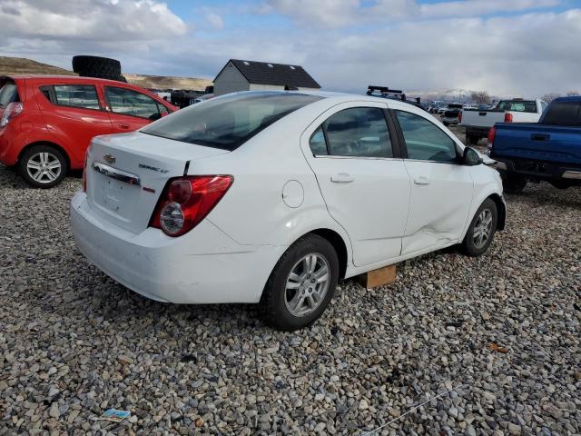 CHEVROLET SONIC LT 2013 white  gas 1G1JD5SB7D4250489 photo #4