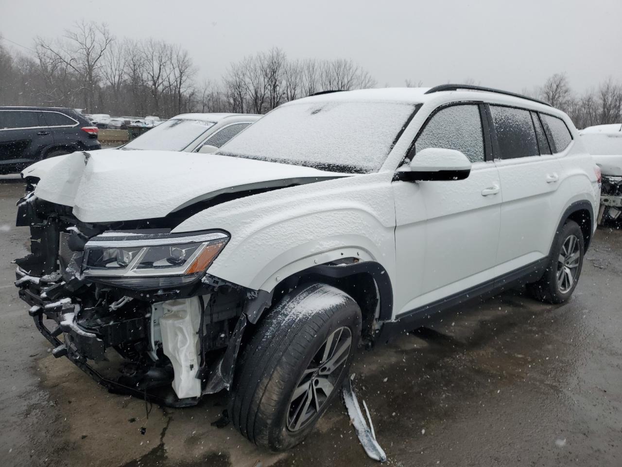 Lot #3034281062 2021 VOLKSWAGEN ATLAS SE