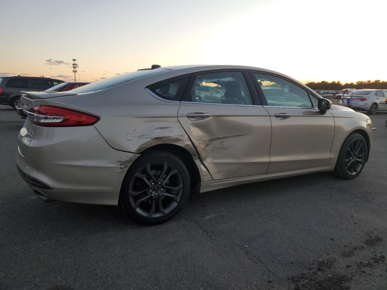 Lot #3034284131 2018 FORD FUSION SE