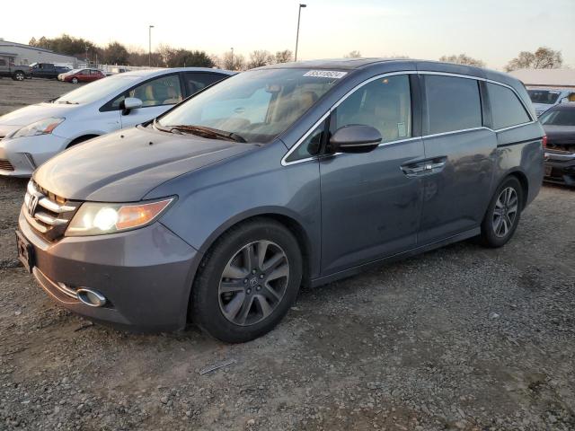 HONDA ODYSSEY TO 2014 gray  gas 5FNRL5H92EB106747 photo #1