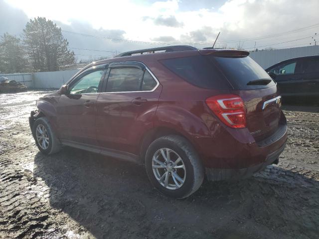 CHEVROLET EQUINOX LT 2017 burgundy 4dr spor gas 2GNALCEK2H1507870 photo #3