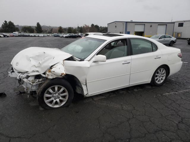 LEXUS ES 300 2003 white  gas JTHBF30G930093819 photo #1