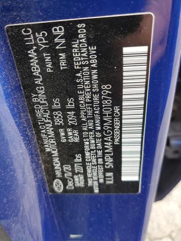 2021 HYUNDAI ELANTRA SE - 5NPLM4AG9MH018798