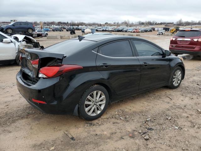 HYUNDAI ELANTRA SE 2015 black  gas KMHDH4AE2FU286166 photo #4