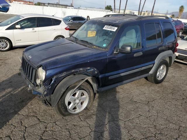 JEEP LIBERTY SP 2006 blue  gas 1J4GK48K06W258640 photo #1