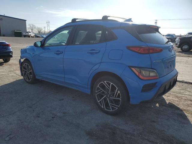 Vin: km8k3ca30nu801565, lot: 85348704, hyundai kona n line 20222