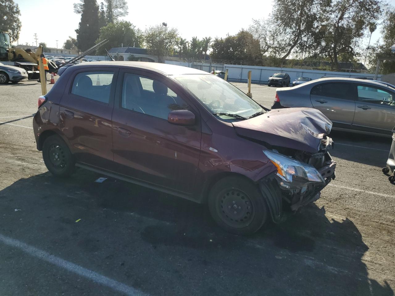 Lot #3025739310 2022 MITSUBISHI MIRAGE ES