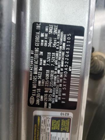 2018 KIA SORENTO EX - 5XYPHDA52JG431105
