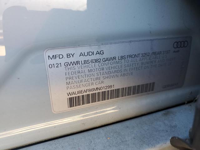 2021 AUDI A8 L WAU8EAF86MN012991