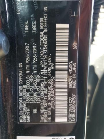 2019 TOYOTA 4RUNNER SR - JTEBU5JR4K5729952