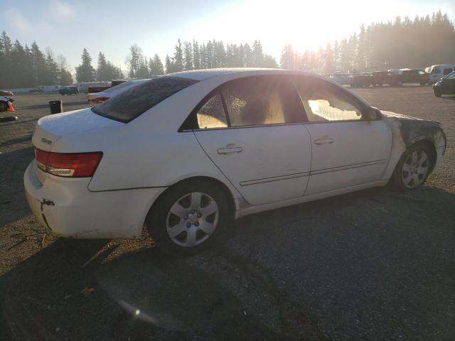 HYUNDAI SONATA GLS 2007 white  gas 5NPET46C87H224538 photo #4