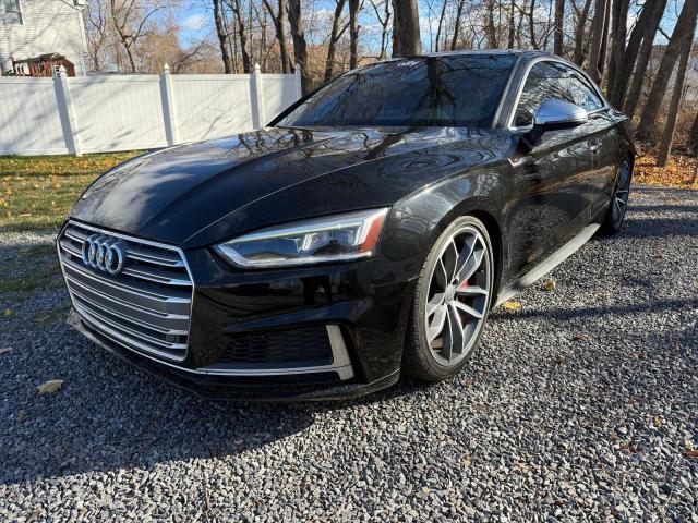 AUDI S5 PREMIUM 2018 black  gas WAUP4AF52JA002515 photo #3