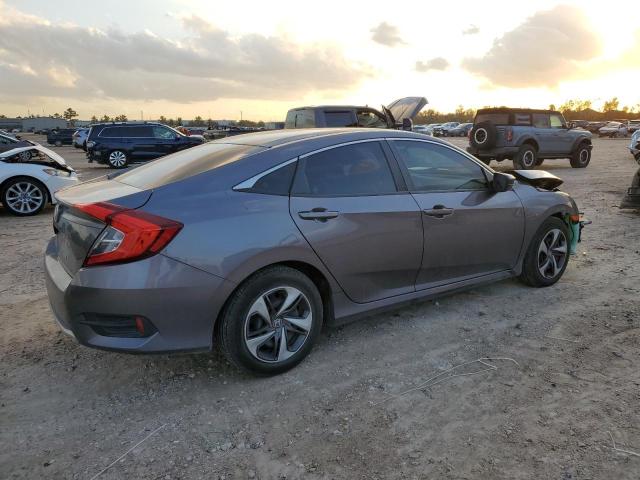 HONDA CIVIC LX 2020 gray  gas 19XFC2F67LE004275 photo #4