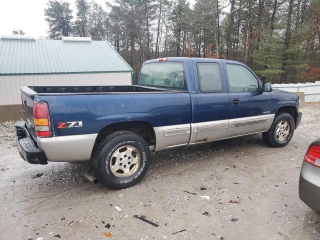 CHEVROLET SILVERADO 2002 blue  gas 2GCEK19V521366855 photo #4