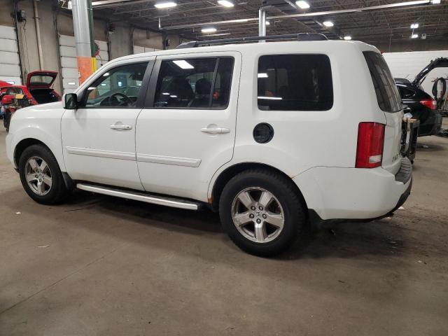 HONDA PILOT EXL 2009 white 4dr spor gas 5FNYF48509B014259 photo #3