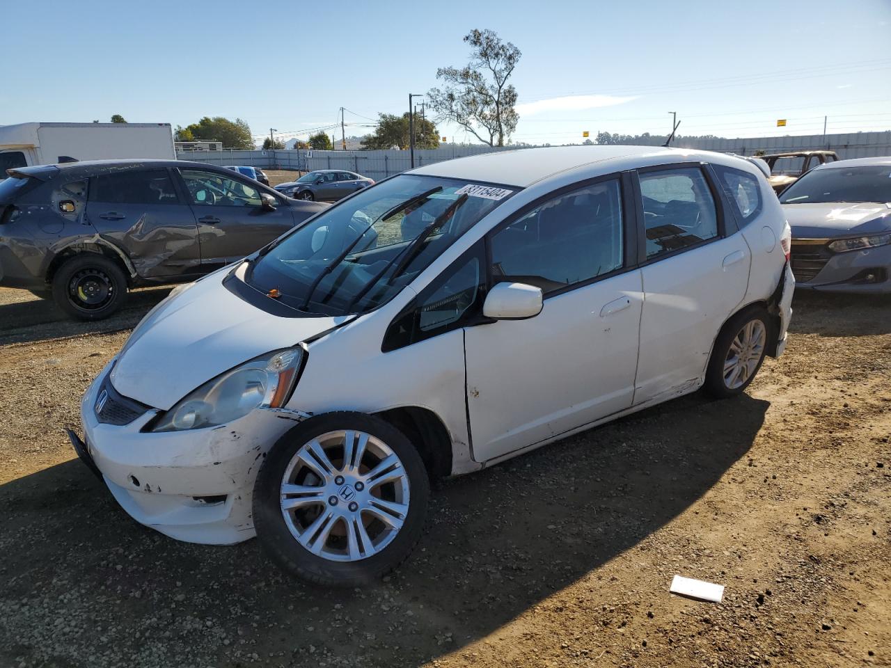 Lot #3030541463 2009 HONDA FIT SPORT