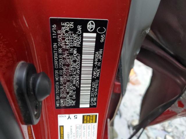 2017 TOYOTA PRIUS - JTDKARFU6H3530567