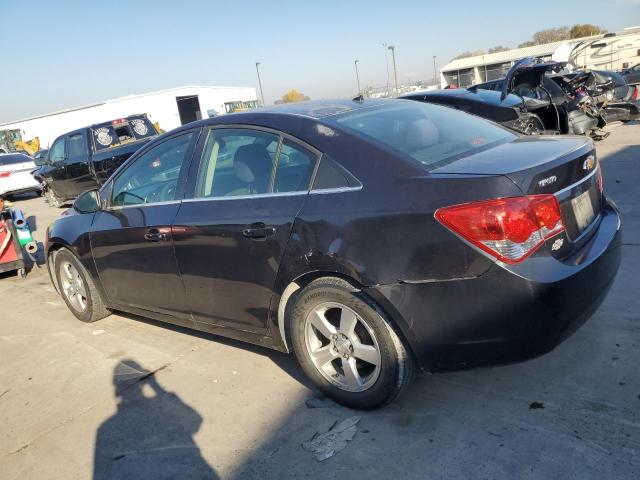 CHEVROLET CRUZE LT 2013 black sedan 4d gas 1G1PK5SB5D7104526 photo #3