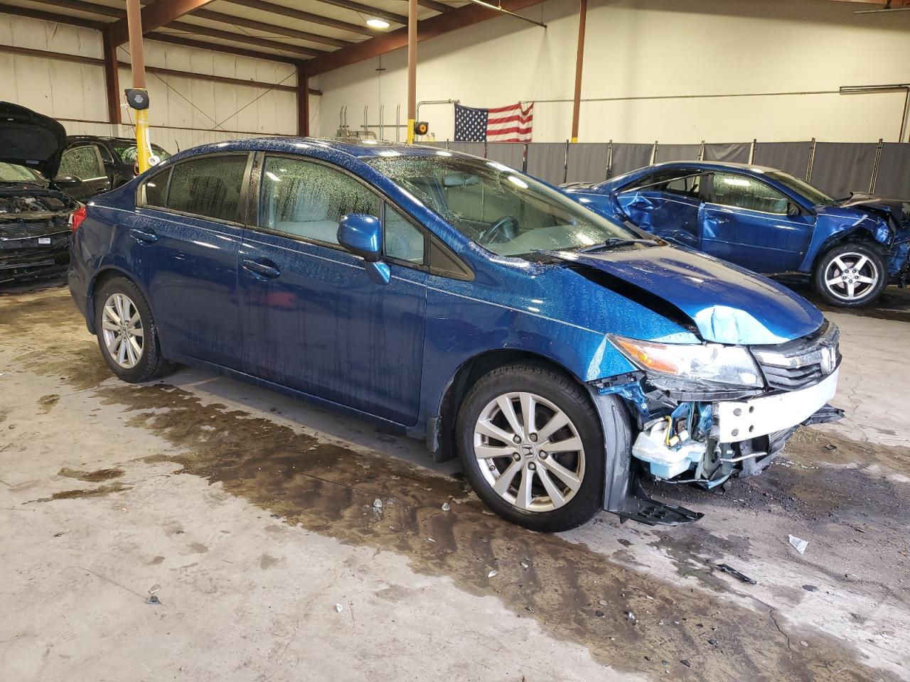 Lot #3030636146 2012 HONDA CIVIC EX