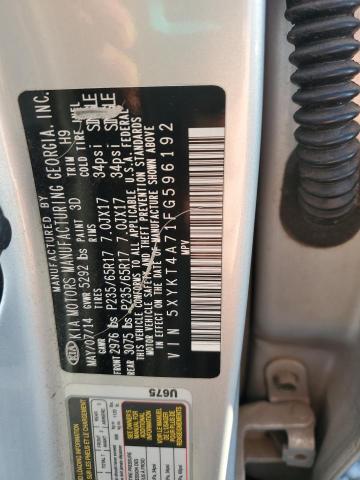 2015 KIA SORENTO LX - 5XYKT4A71FG596192