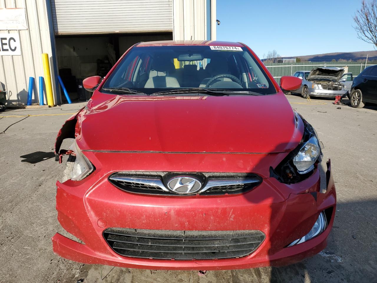 Lot #3024927447 2012 HYUNDAI ACCENT GLS