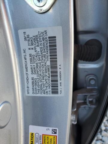 2018 HONDA ACCORD EX - 1HGCV1F46JA189832