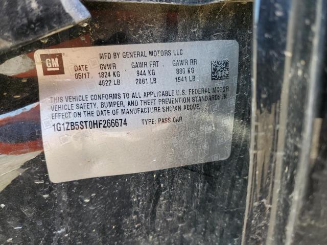 2017 CHEVROLET MALIBU LS - 1G1ZB5ST0HF266674