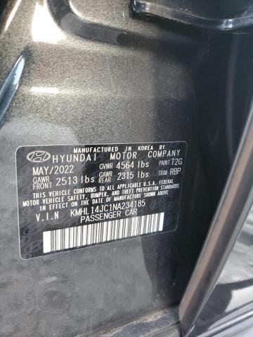 2022 HYUNDAI SONATA N L KMHL14JC1NA234185