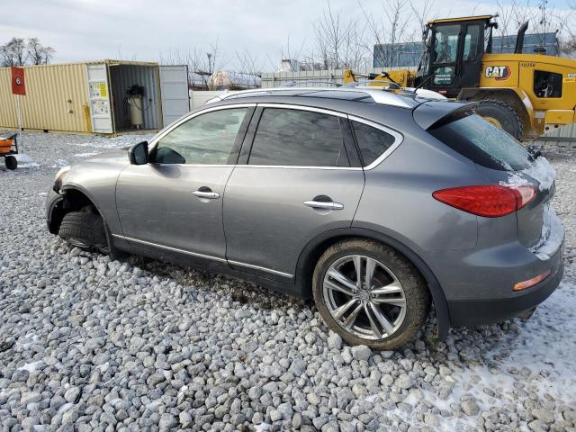 INFINITI EX35 BASE 2012 gray  gas JN1AJ0HR9CM452100 photo #3