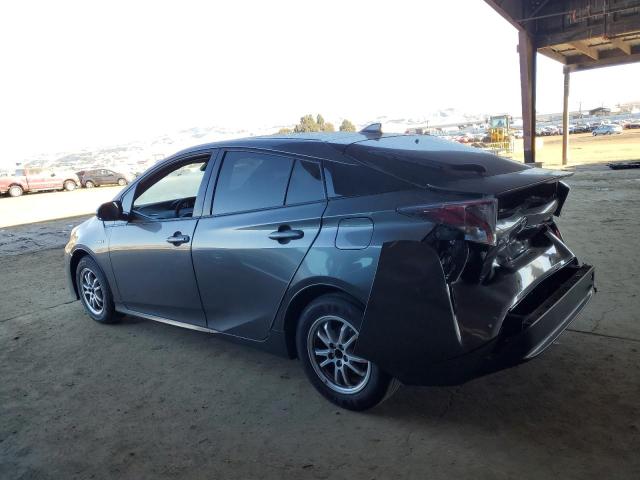 TOYOTA PRIUS 2017 gray  hybrid engine JTDKBRFU6H3049022 photo #3