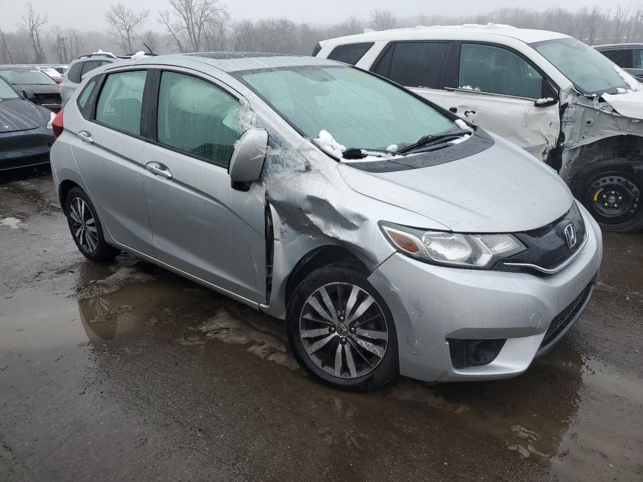 Lot #3034280134 2015 HONDA FIT EX