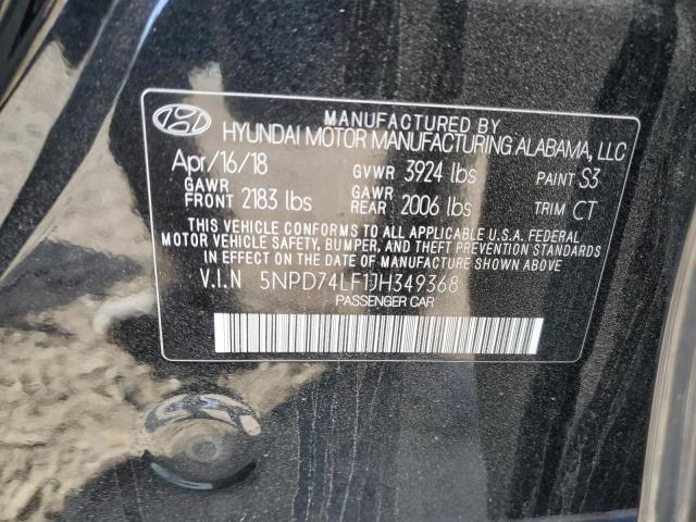 2018 HYUNDAI ELANTRA SE - 5NPD74LF1JH349368