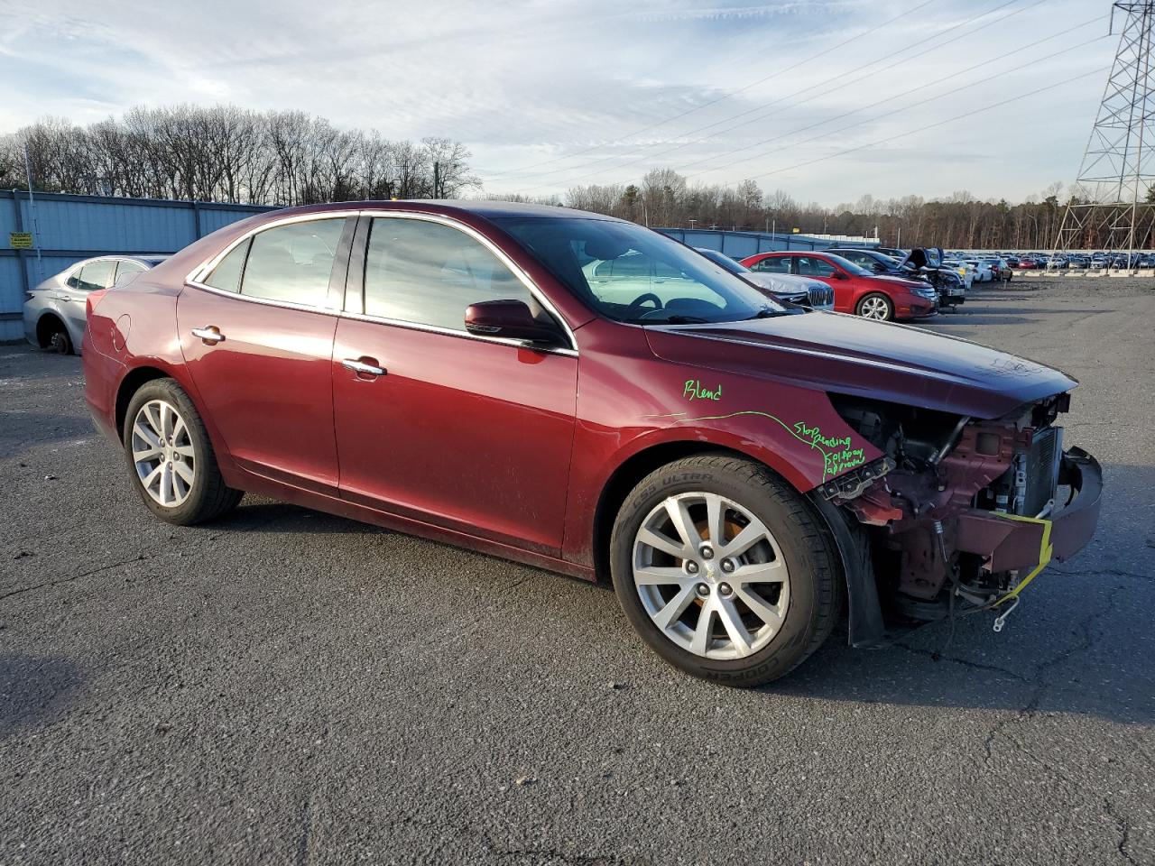 Lot #3033285807 2016 CHEVROLET MALIBU LIM