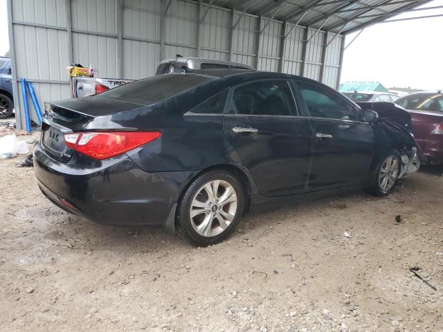 HYUNDAI SONATA SE 2013 black  gas 5NPEC4AC4DH627466 photo #4