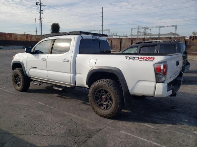 TOYOTA TACOMA DOU 2020 white  gas 3TMDZ5BN7LM091704 photo #3