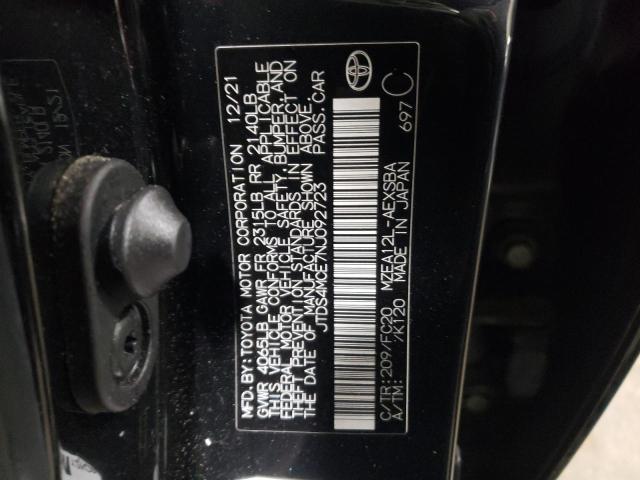 2022 TOYOTA COROLLA SE - JTDS4MCE7NJ092723