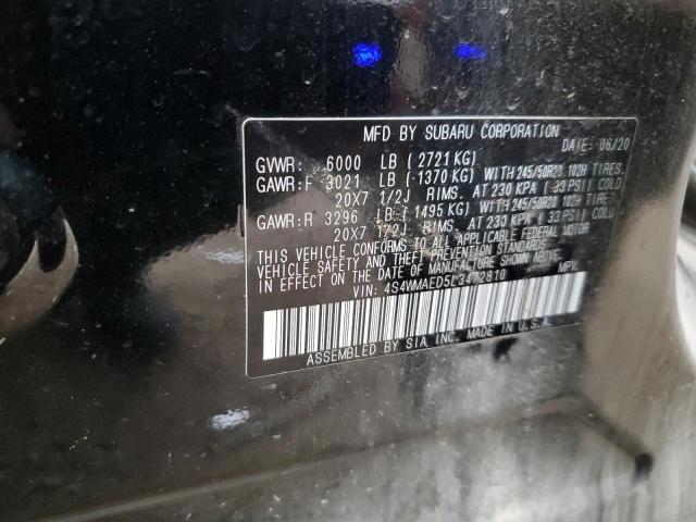 2020 SUBARU ASCENT PRE - 4S4WMAED5L3472810
