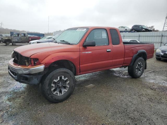 TOYOTA TACOMA XTR 2001 red club cab gas 5TESM92N71Z747123 photo #1
