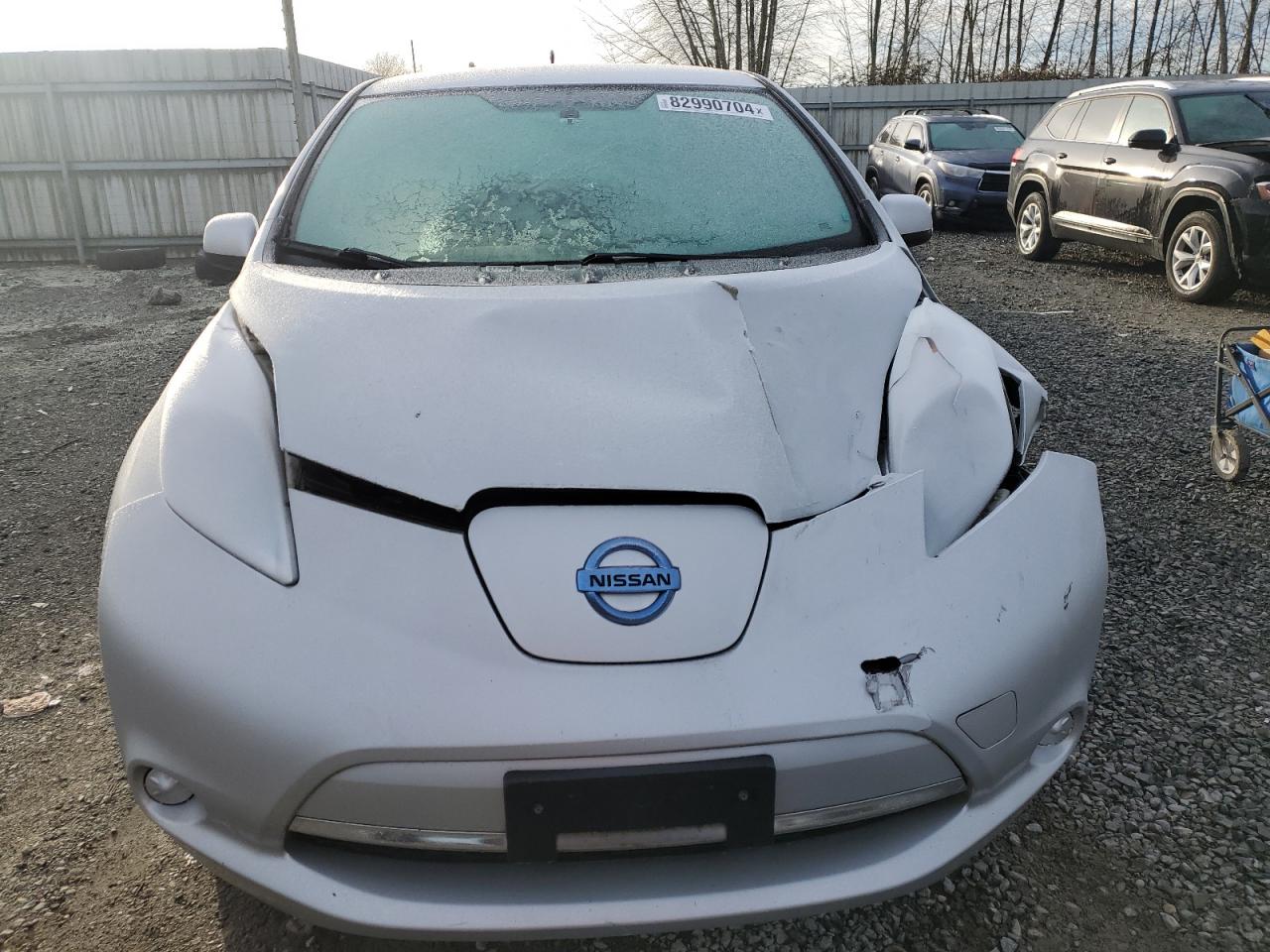 Lot #3033466102 2014 NISSAN LEAF S