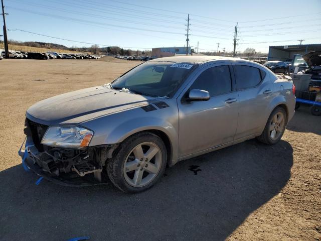 DODGE AVENGER SX 2013 silver  flexible fuel 1C3CDZCGXDN572446 photo #1