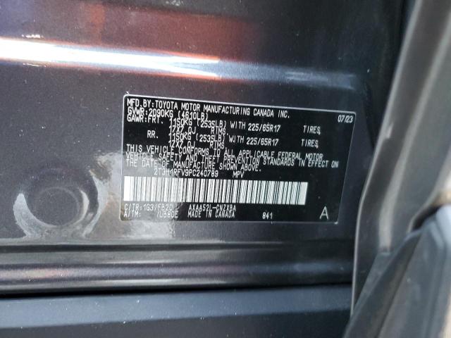 2023 TOYOTA 02-2FDC25 2T3H1RFV9PC240789