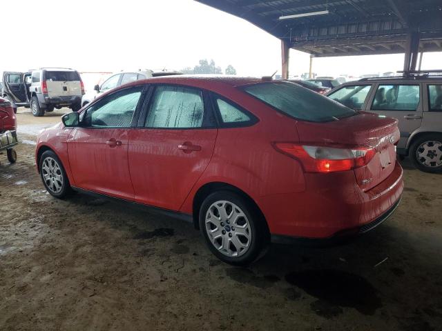 FORD FOCUS 2012 red  gas 1FAHP3F21CL185466 photo #3