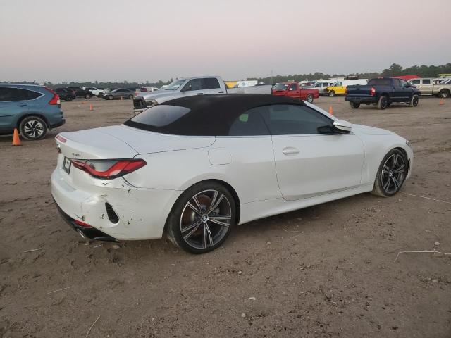 BMW 430I 2024 white  gas WBA23AT04RCP28351 photo #4