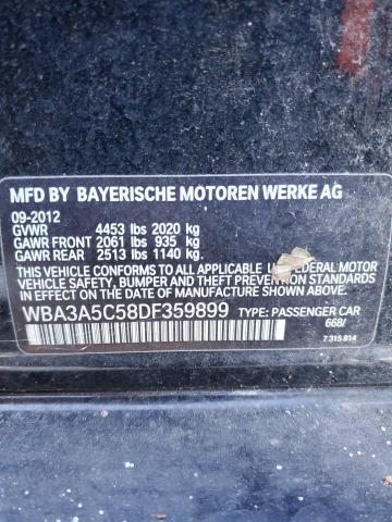 VIN WBA3A5C58DF359899 2013 BMW 3 SERIES no.12