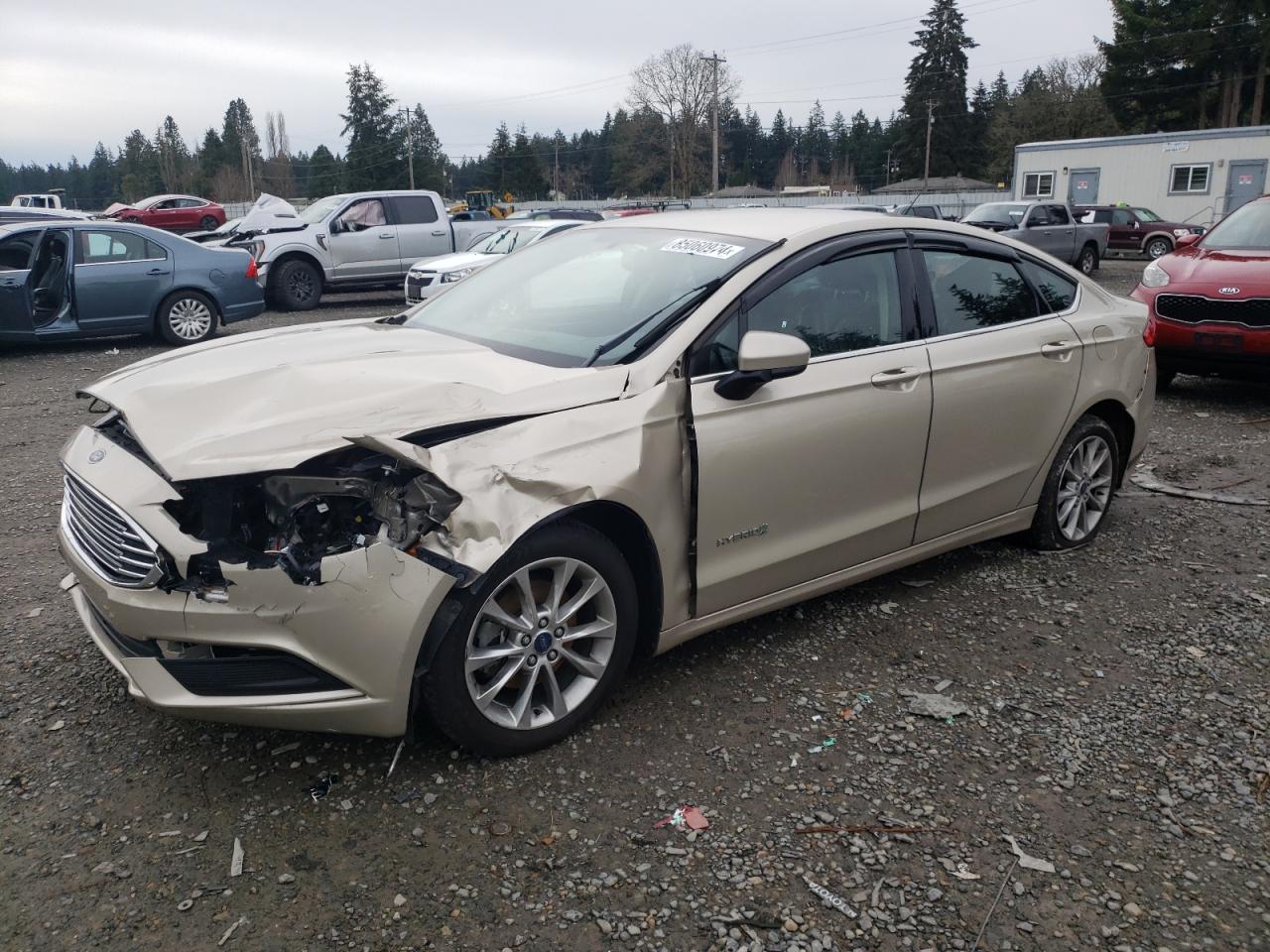 Lot #3033053011 2017 FORD FUSION SE