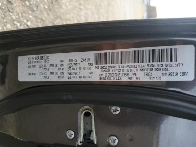 2018 RAM 1500 SLT - 1C6RR6GT0JS173580