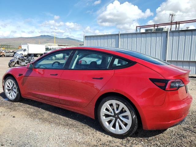 TESLA MODEL 3 2023 red  electric 5YJ3E1EAXPF430099 photo #3