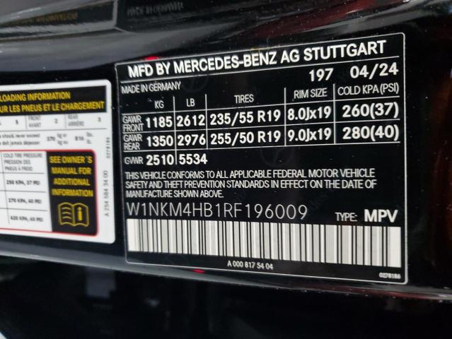 2024 MERCEDES-BENZ GLC 300 4M - W1NKM4HB1RF196009